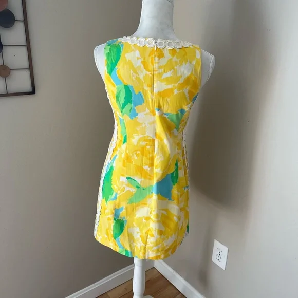 Lilly Pulitzer “Mila” Shift Dress in Sunglow size 4 - Picture 7 of 10
